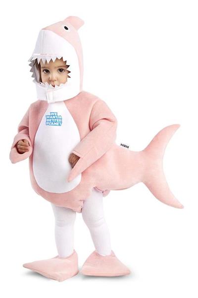Imagen de Disfraz Tiburón Rosa Bebé Talla 3-4 Años