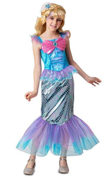 Imagen de Disfraz Belleza Sirena Niña Talla 7-9 Años