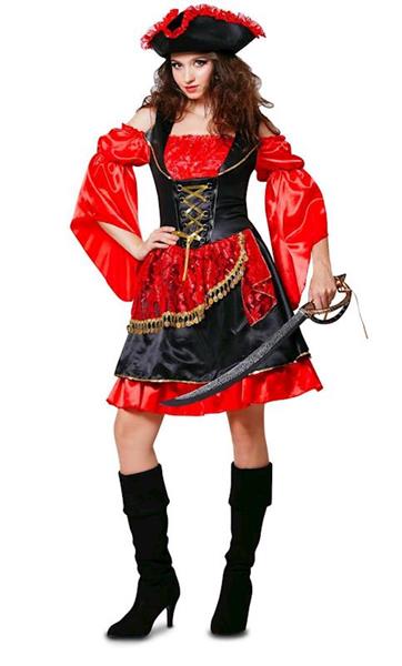 Imagen de Disfraz Pirata Descarada Mujer Talla S
