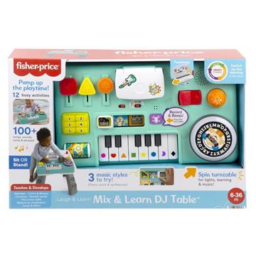 Imagen de Fisher-Price Ríe y Aprende Mesa de Mezclas DJ 