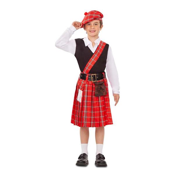 Imagen de Disfraz Escocés Niño Talla 5-6 Años