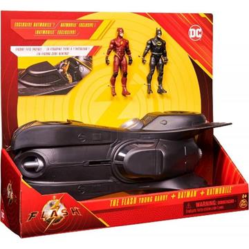 Imagen de Batmovil Vehículo con The Flash y Batman DC Comics