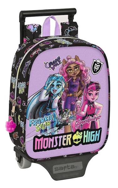 Imagen de Monster High Creep Mochila con Carro Safta
