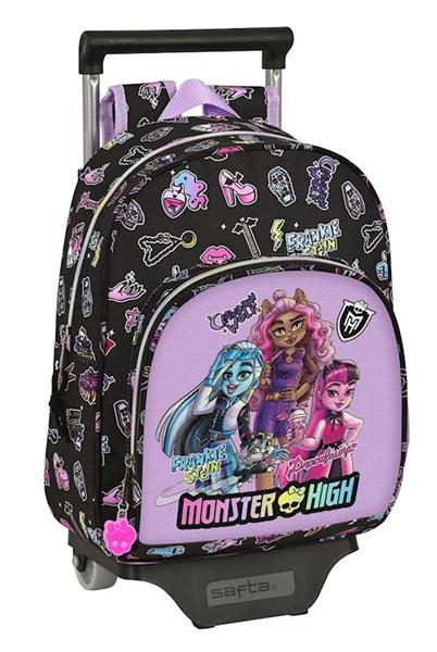 Imagen de Monster High Mochila con Carro Safta