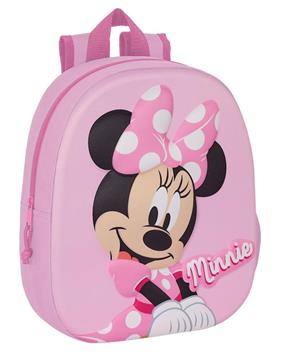 Imagen de Minnie Mouse Mochila 3D Safta