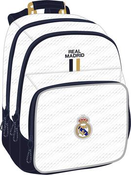 Imagen de Real Madrid Mochila Doble Adaptable Carro Safta