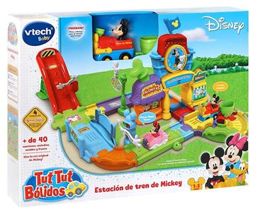 Imagen de Disney Tut Tut Bólidos Estación De Tren Mickey VTech