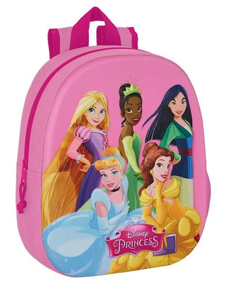 Imagen de Princesas Disney Mochila 3D Safta
