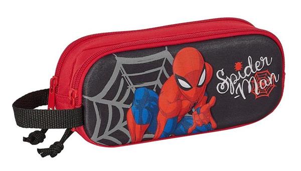 Imagen de Spiderman Estuche Doble 3D Safta