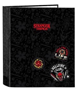 Imagen de Carpeta Stranger Things Ancha 4 Anillas