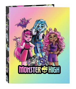 Imagen de Monster High Creep Carpeta 4 Anillas Mixtas