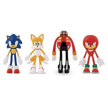 Imagen de Sonic Pack 4 figuras Bend EMS