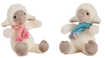 Imagen de Peluche Ovejita Con Bufanda 24Cm 