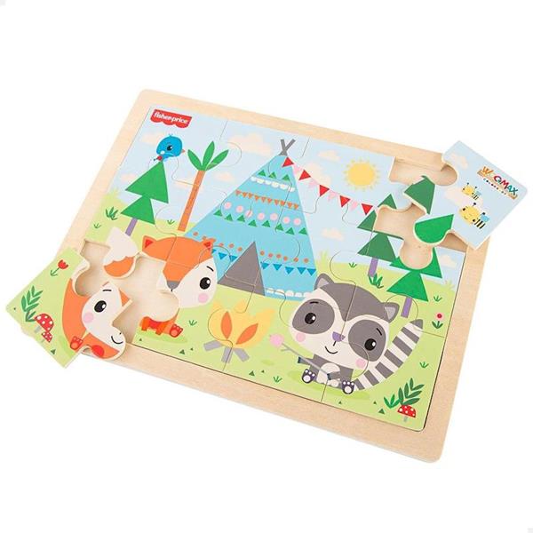 Imagen de Rompecabezas Puzzle Madera Selva Fisher Price