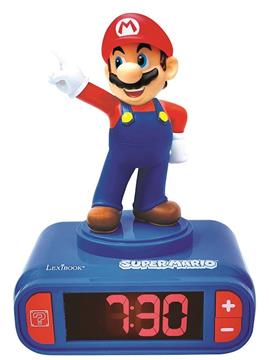 Imagen de Despertador Digital Super Mario con Radio y Luz 3D
