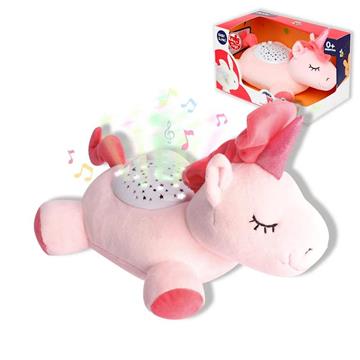 Imagen de Proyector Musical Unicornio Peluche 25 Cm