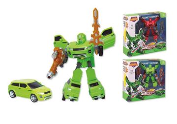 Imagen de Robot Transformable En Coche Jugatoys