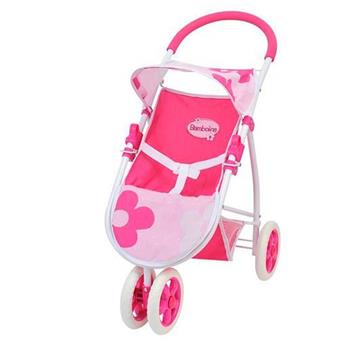 Imagen de Silla Paseo Muñeca Tres Ruedas Rosa