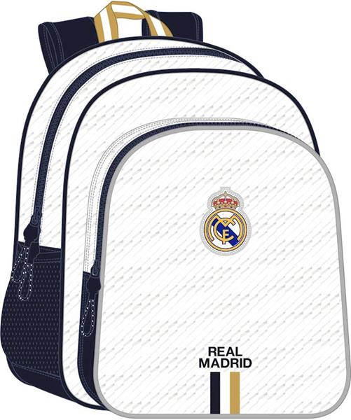 Imagen de Real Madrid Mochila Junior Adaptable Carro Safta