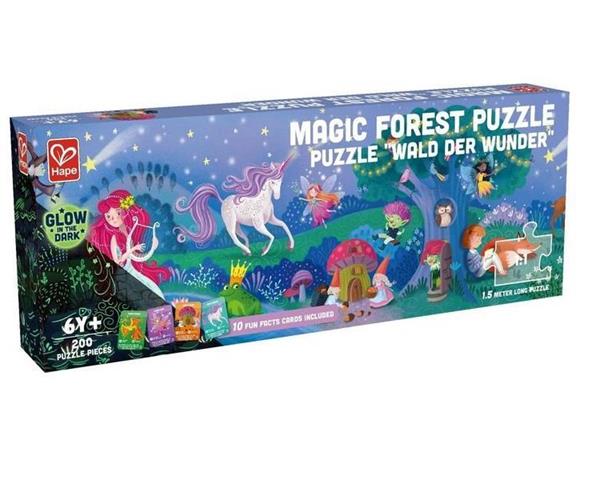 Imagen de Puzzle 200 Piezas 1,5 Metros Bosque Mágico