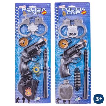 Pack metralleta de policía (flechas) + accesorios 
