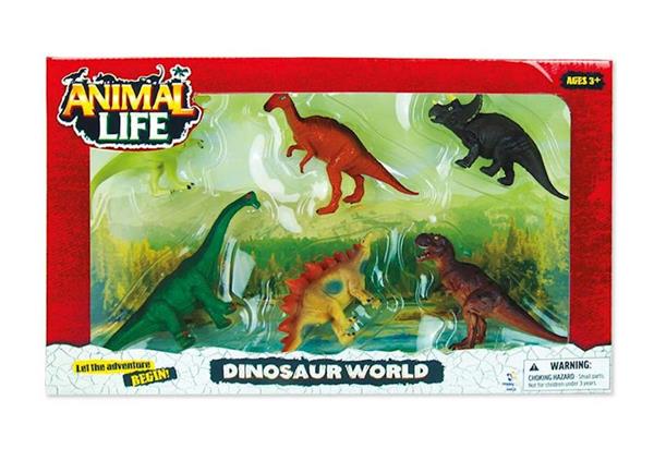 Imagen de Caja de 6 Dinosaurios