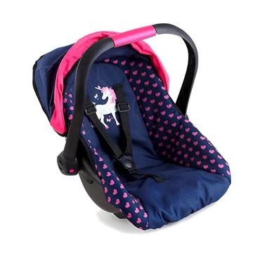 Imagen de Silla Coche Para Muñecas Deluxe Azul Marino