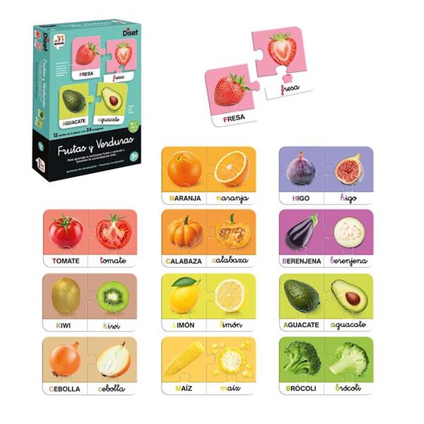 Imagen de Juego Educativo Frutas Y Verduras