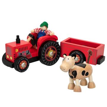 Imagen de Tractor Madera Color Baby