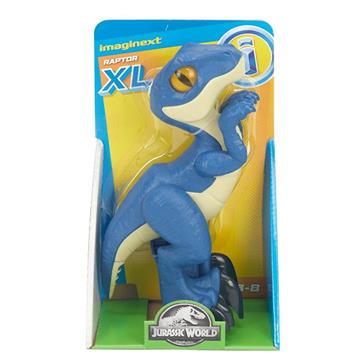 Jurassic World Dinosaurios Gigantes - TRex y Blue de gran tamaño