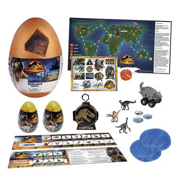 Imagen de Mega Huevo Sorpresa Jurassic Edición Dominion