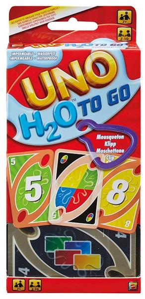 Mattel Games Uno H20 Juego de Cartas +7 Años