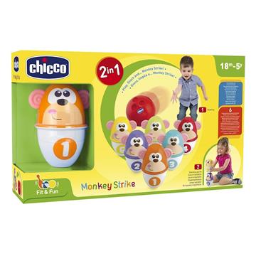 Imagen de Juego Bolos Animales Con Pelota Chicco