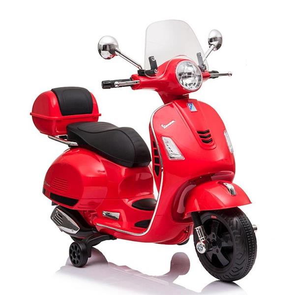 Imagen de Moto Vespa Eléctrica Rojo Con MP3