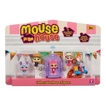 Imagen de Millie and Friends Mouse in The House Pack de 5 Figuras