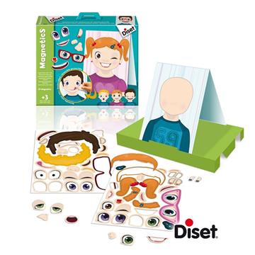 Imagen de Juego magnético expresiones pizarra reversible Diset
