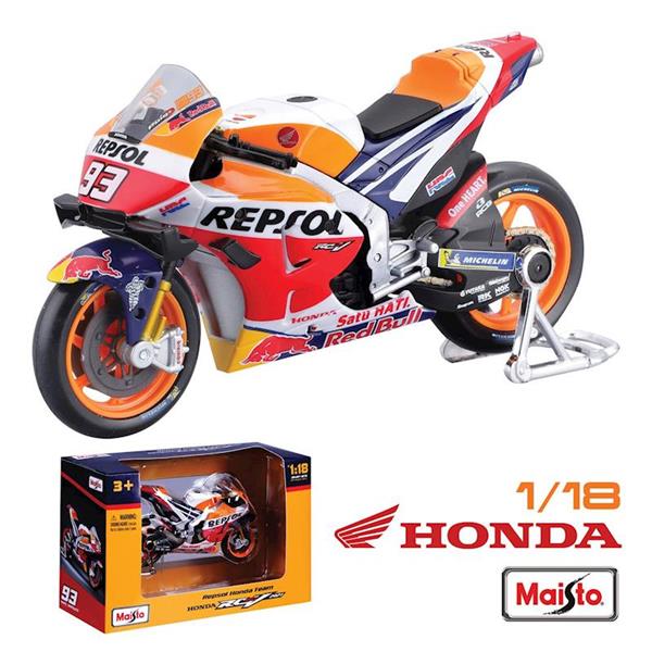 Imagen de Marc Marquez Moto Repsol Honda Motogp Escala 1:18