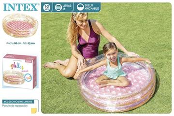 Imagen de Piscina Hinchable Glitter Suelo Hinchable