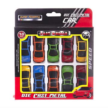 Imagen de Coche Metal Deportivo Rueda Libre 10 Unds Juinsa