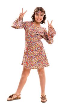 Imagen de Disfraz Infantil Hippie Psicodélica Talla10-12 años Viving Costumes