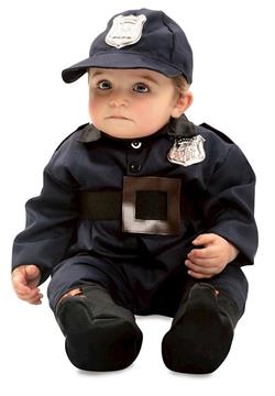 Imagen de Disfraz Infantil Policía Bebé Talla 0-6 meses Viving Costumes
