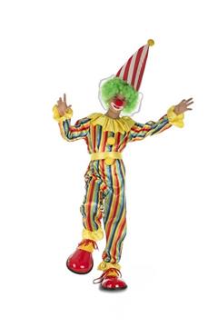 Imagen de Disfraz Infantil Payaso De Rayas Talla 5-6 años Viving Costumes