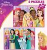 Imagen de Puzzle Princesas Disney 2X100 Piezas