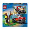 Imagen de LEGO 60393 City Fire Camión de Rescate 4x4 de Bomberos