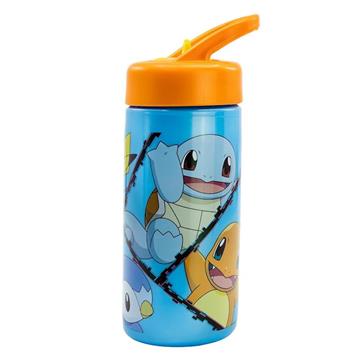 Imagen de Pokemon Botella Deportiva Con Pajita