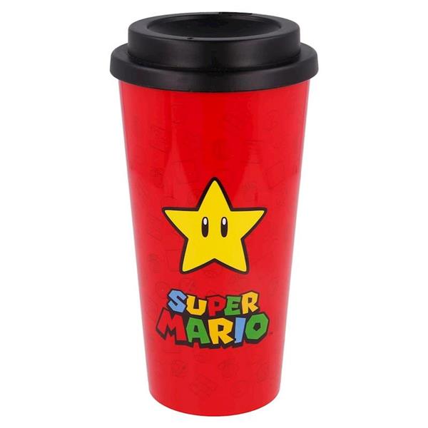 Imagen de Vaso Café 520ml Super Mario