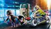 Imagen de Playmobil City Action Moto de Policía Persecución del Ladrón de Dinero