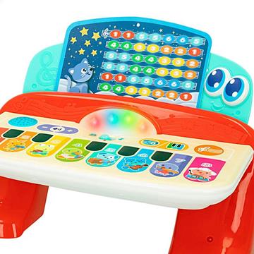 Imagen de Piano Infantil Táctil con Melodías Luz y Sonidos Winfun