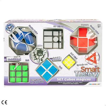 Imagen de Cubos Rompecabezas Mágicos Set 6 Piezas Smart Theory Colorbaby