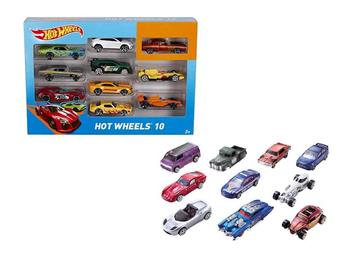 Imagen de Hot Wheels Pack 10 Vehiculos Mattel